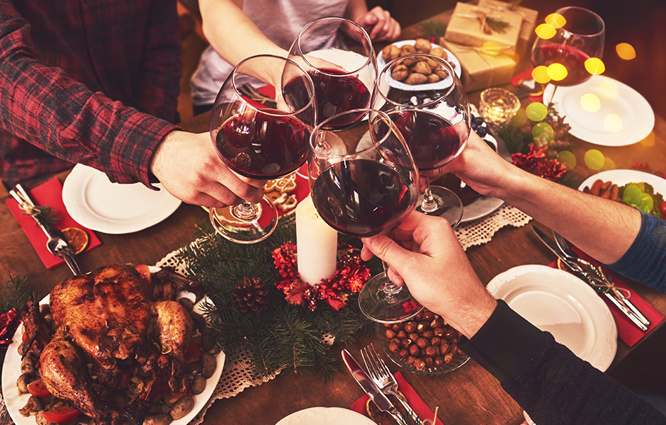 Holiday dinner party
